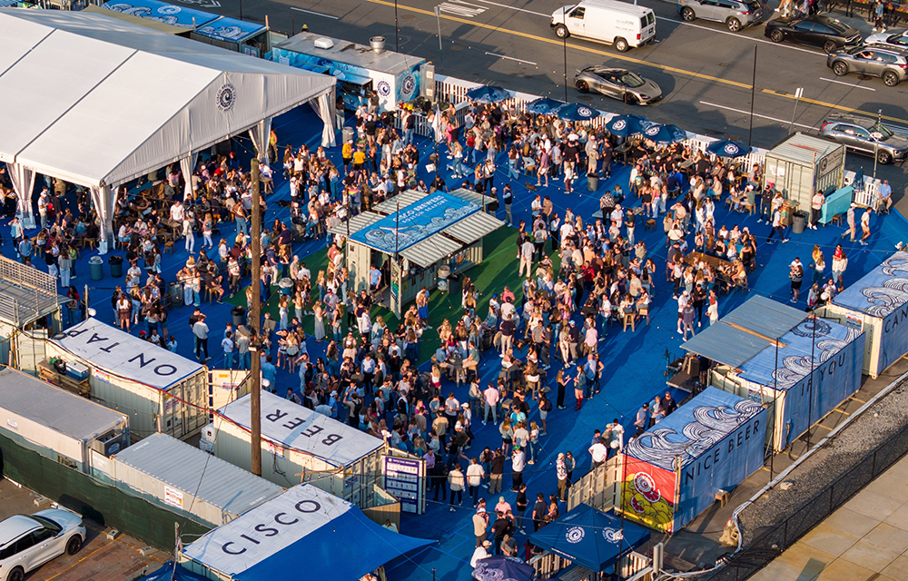 Cisco Brewers Seaport debuts annual summer waterfront beer garden